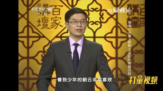 苏东坡在歌妓中遇见王朝云,后在王闰之的提议下纳为妾