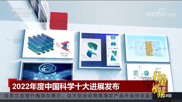 2022年度中国科学十大进展发布