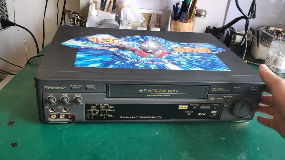 松下hd500录像机不通电了怎么办,拆解电源部分,看看哪里的故障