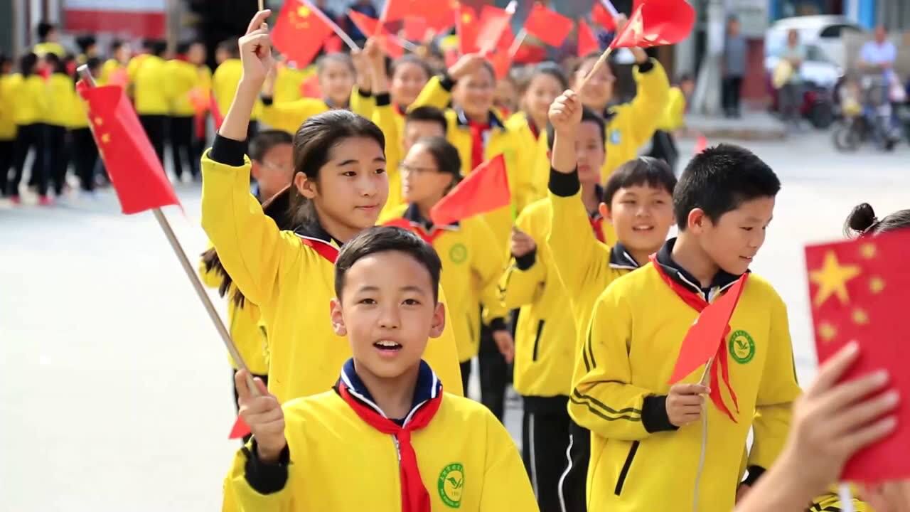 冯家府小学庆祝十一宣传片