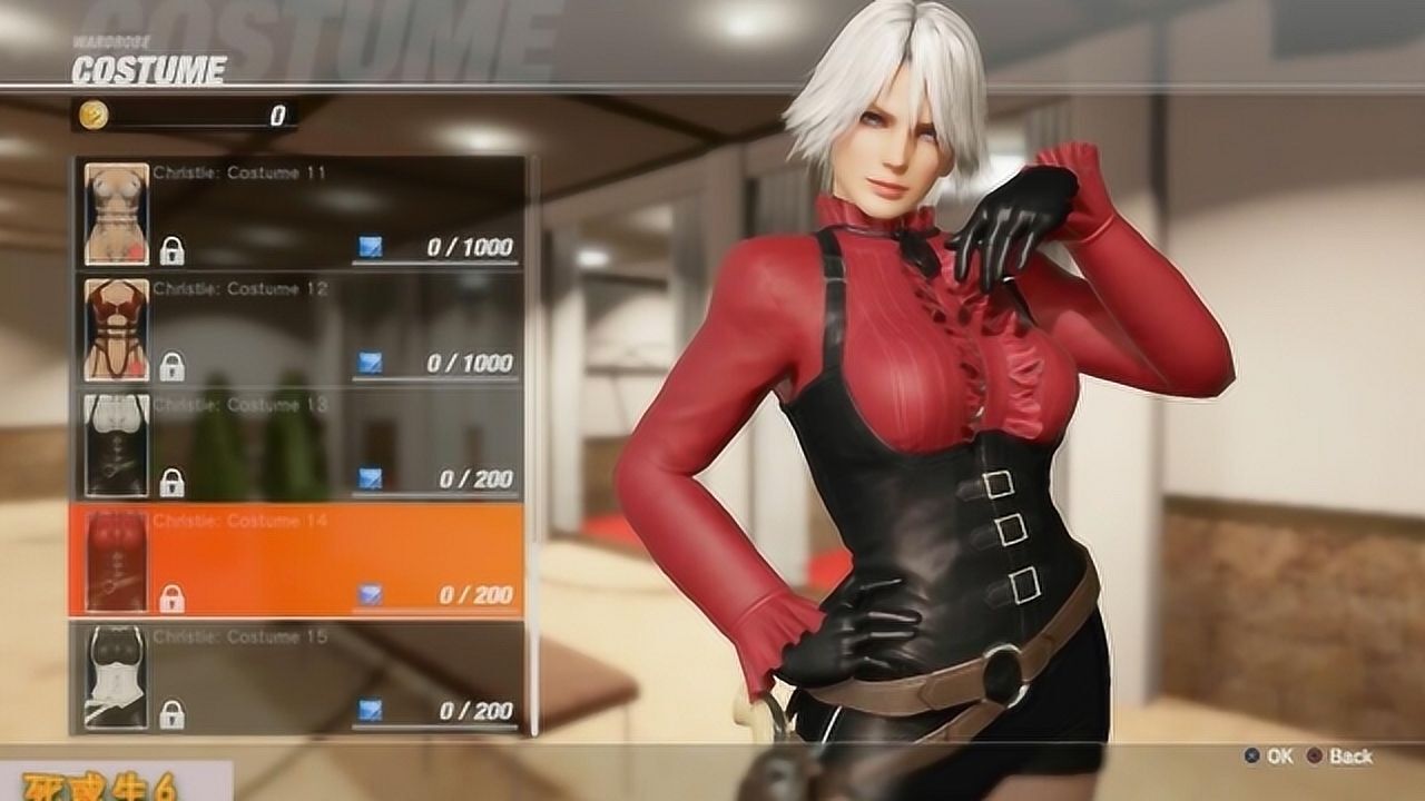 死或生6克里斯蒂5套服装一网打尽喜欢第一套的小伙伴请举手