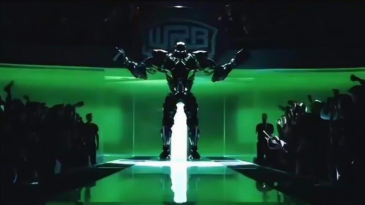 铁甲钢拳最燃片段亚当挑战最强机器人宙斯