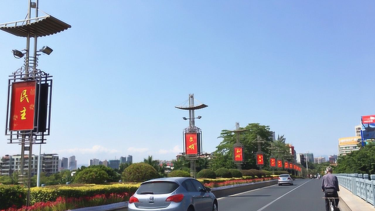 实录揭阳市老北河大桥一桥分两城看看它怎样分