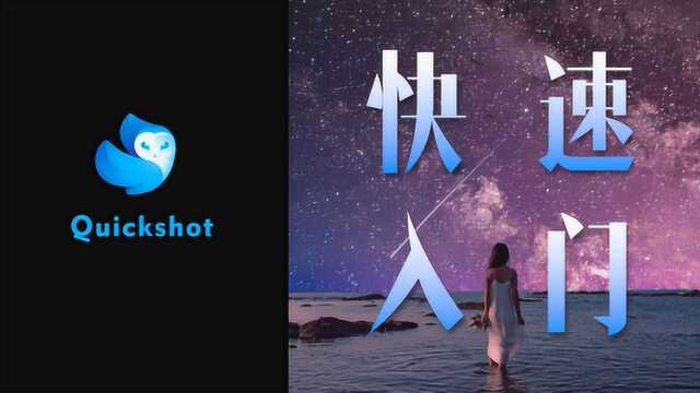 【图像美化神器】quickshot快速入门教程