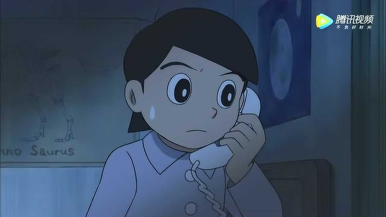 哆啦a梦出木杉同学每天午夜就接到骚扰电话是谁恶作剧呢