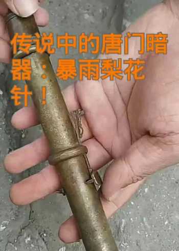 传说中的唐门暗器,暴雨梨花针,原来真的存在