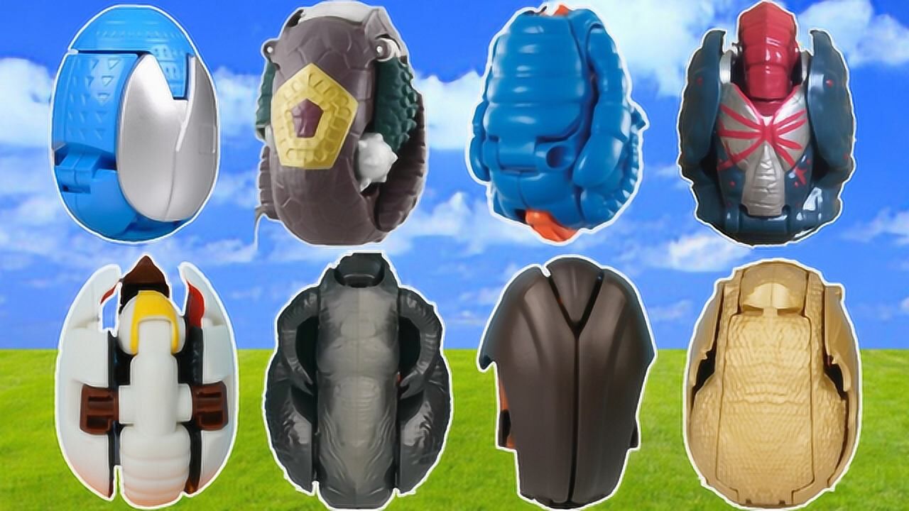 王者基多拉哥斯拉魔斯拉怪兽变形蛋玩具介绍_腾讯视频