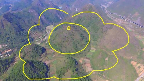 此地嫦娥奔月,天女散花形,多少年才找到的风水宝地