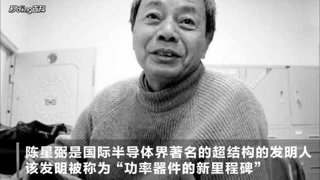 “中国功率半导体领路人”陈星弼院士在成都逝世