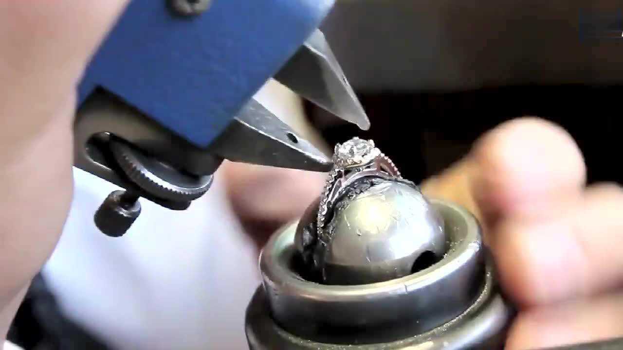 一枚钻戒的制作过程