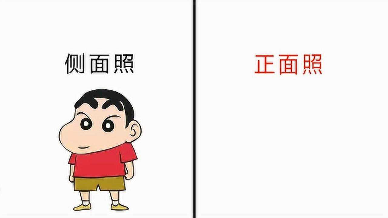 蜡笔小新的正面照长什么样大神手痒画出来了