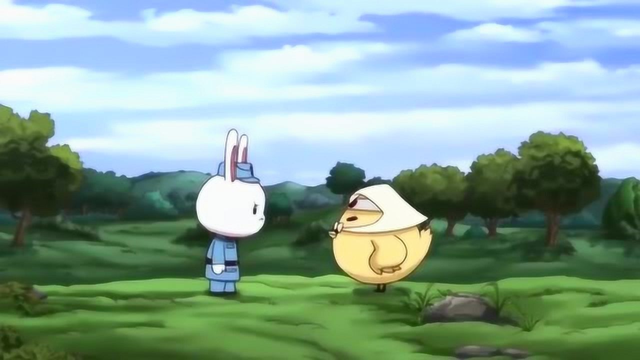 那兔兔子排长被脚盆鸡抓住不想法子逃跑反而提条件