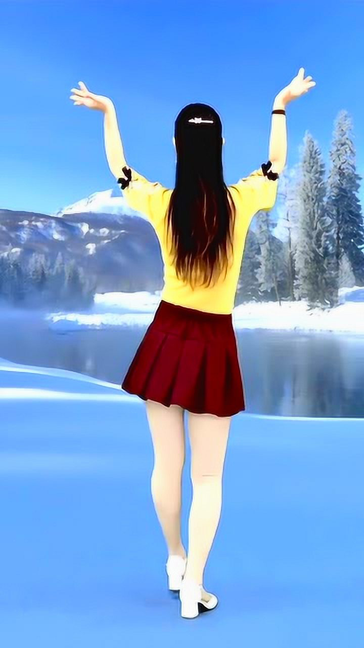 欢快的32步,长腿美女背面教程