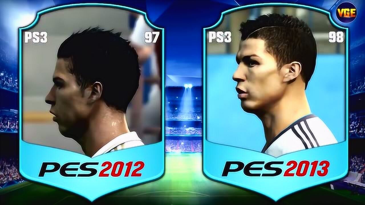 从2004年到2020年实况足球c罗的变化