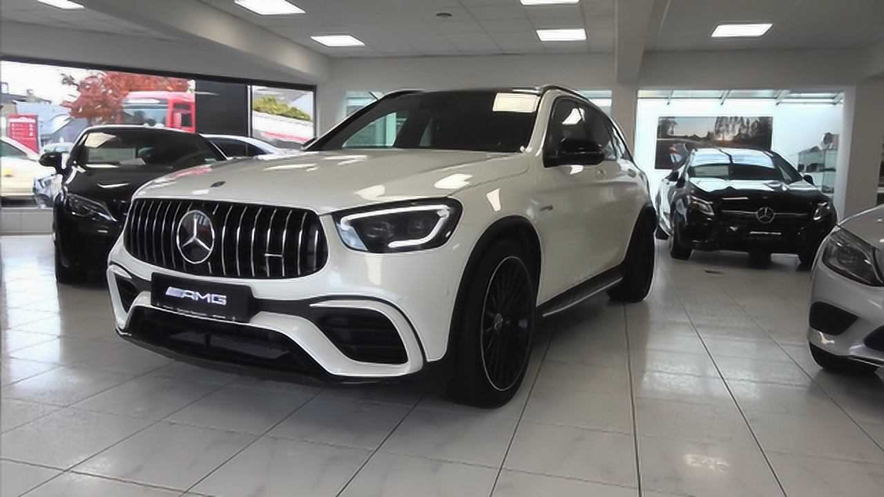 2020款奔驰glc 63s到店实拍,近距离看到外观和内饰,彻底心动了