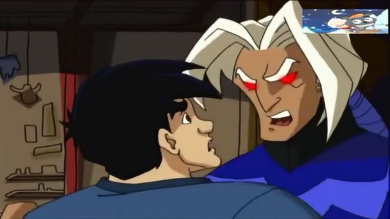 成龙历险记:阿福用鲨鱼吞饵绝招打成龙,七个恶魔全听到了