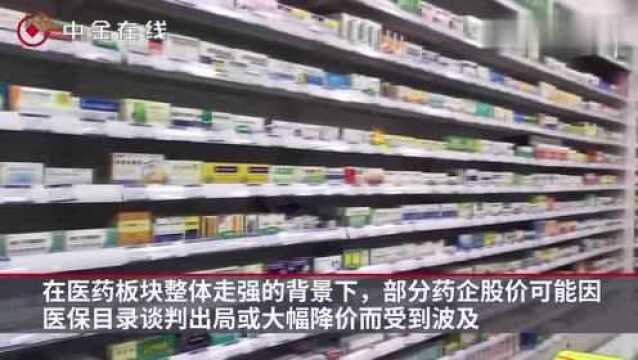 医保目录150种药品大“砍价”,医药股几家欢喜几家愁