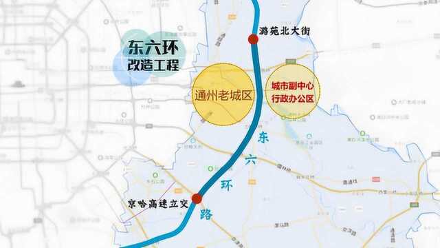 城市副中心建“一轴” 东六环上的“缝合”智慧