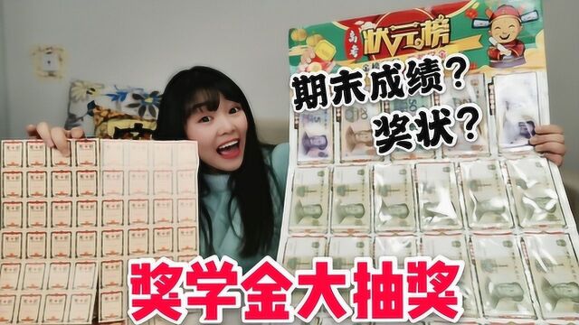 试玩163元“奖学金大抽奖”,一口气拆220个,能中状元奖学金吗?