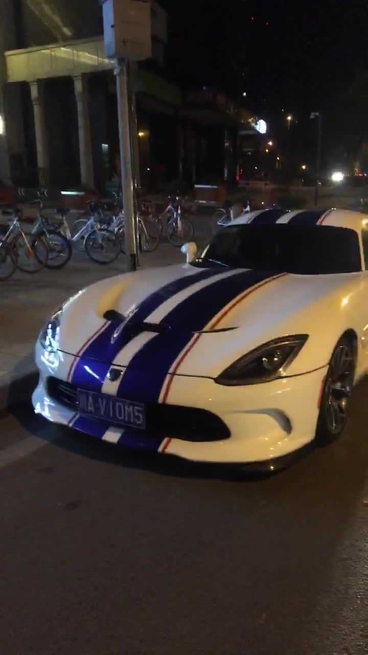 国内稀有货道奇蝰蛇豪车中的豪车