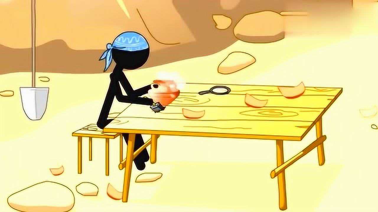 火柴人:火柴人找到一个古墓,所以来个考古历险记!_腾讯视频