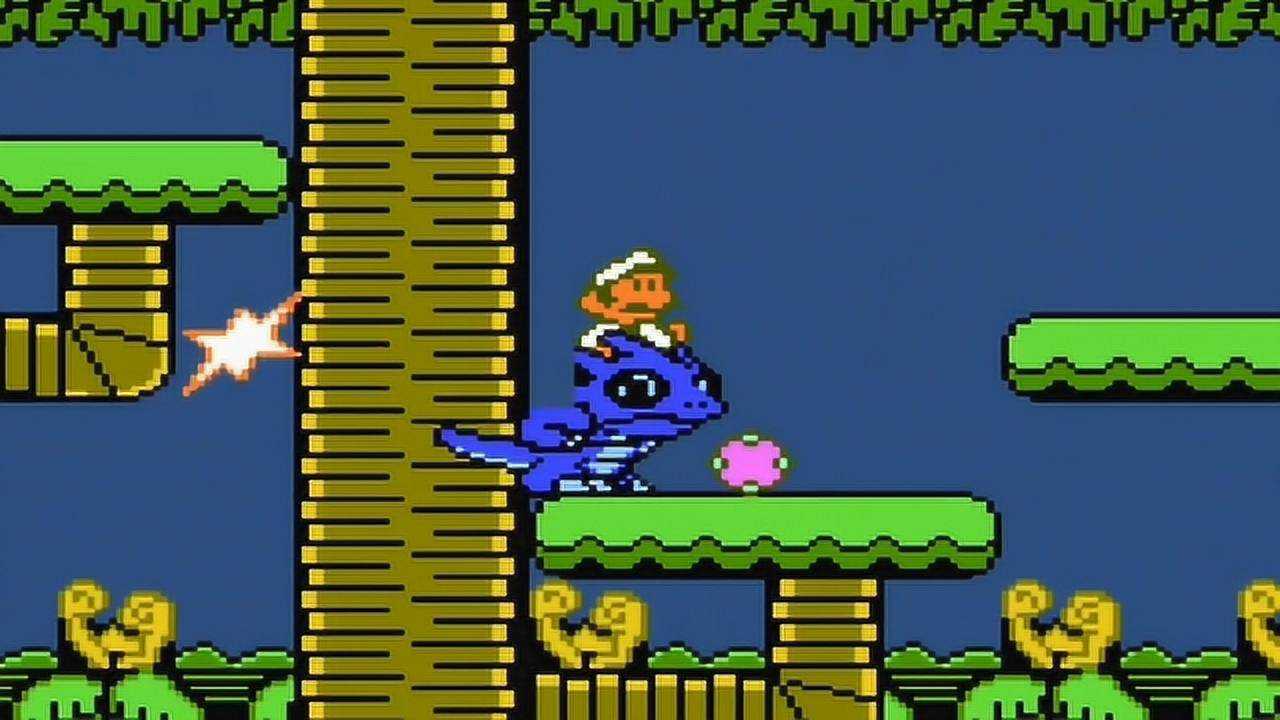 fc冒险岛2恐龙真的是神物有了它就变得无所不能了