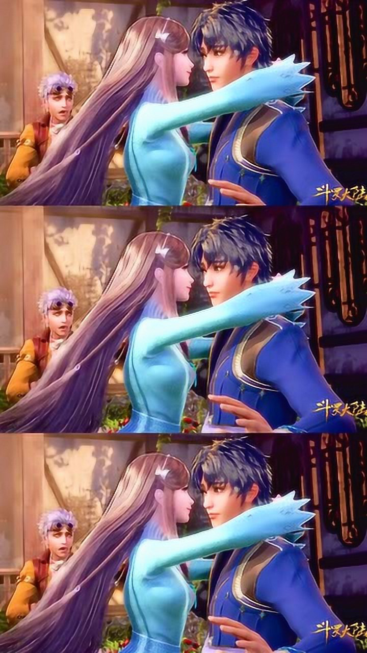 斗罗大陆:盘点唐三被亲吻的瞬间