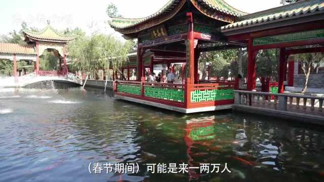 广州多处景区陆续恢复开放,复工后墨宝园平均每天10多个顾客