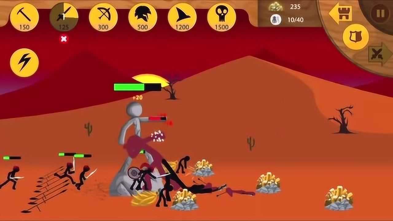 小熙解说火柴人战争红色火柴人被打倒了