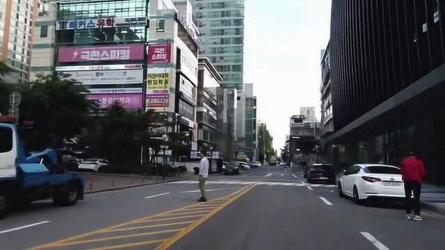 韩国 首尔 江南区 街景