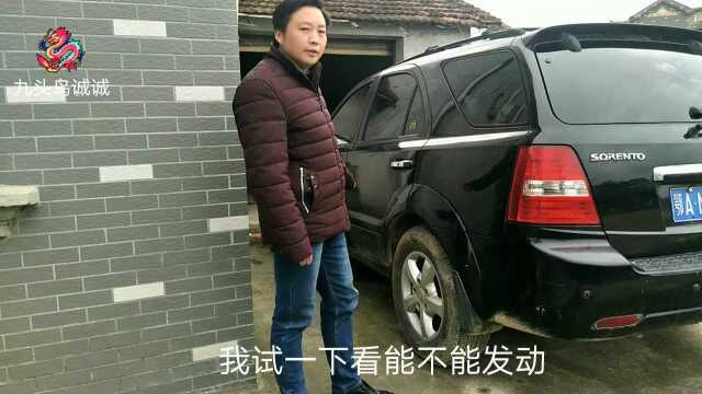 小伙车放一个月没开,费劲启动声音像拖拉机,这车声音太魔性了