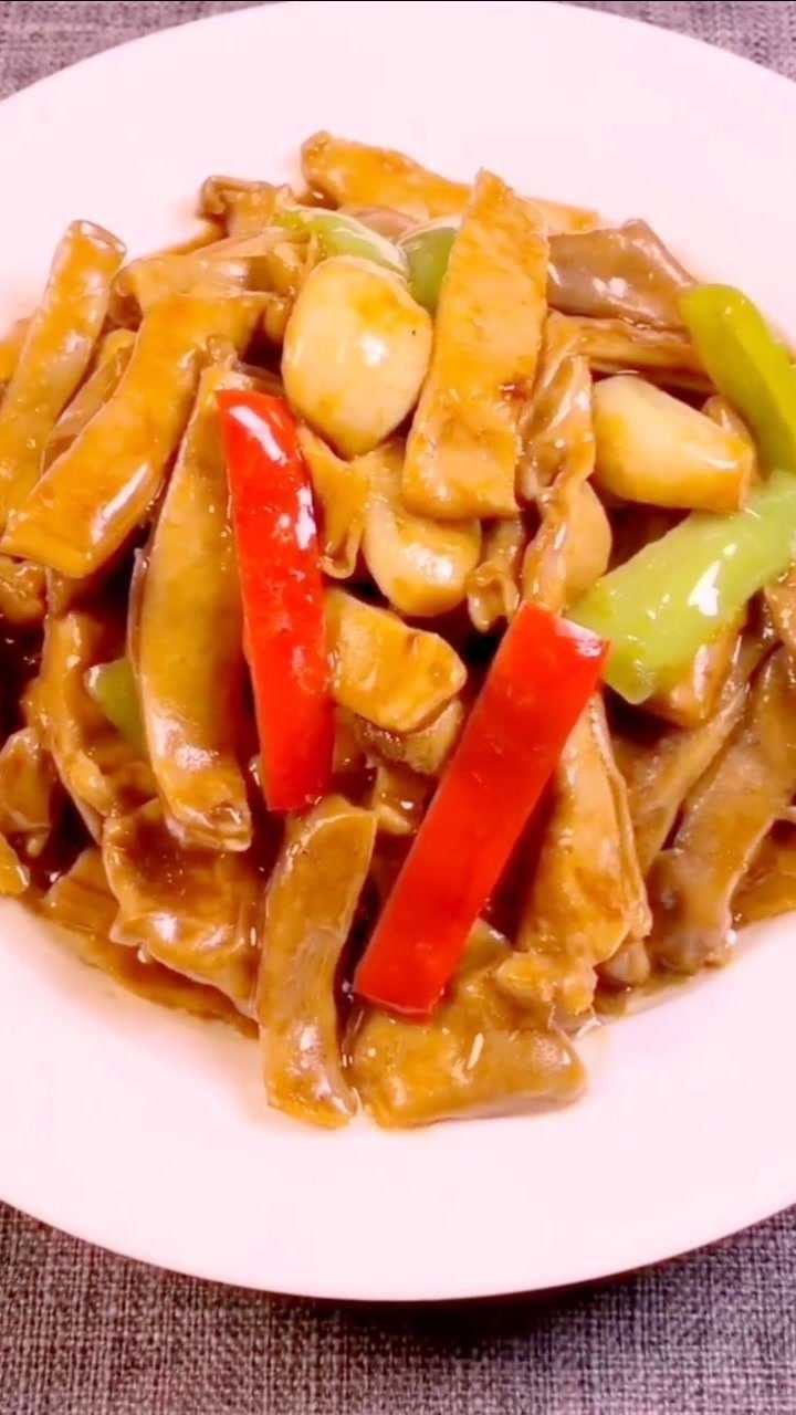 好吃的爆炒猪肚,真的爱了
