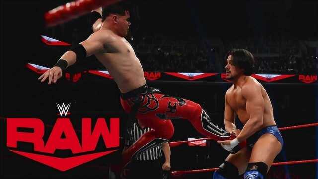 【RAW1397期】太精彩了!墨西哥摔跤的决斗 雷尔619一箭双雕