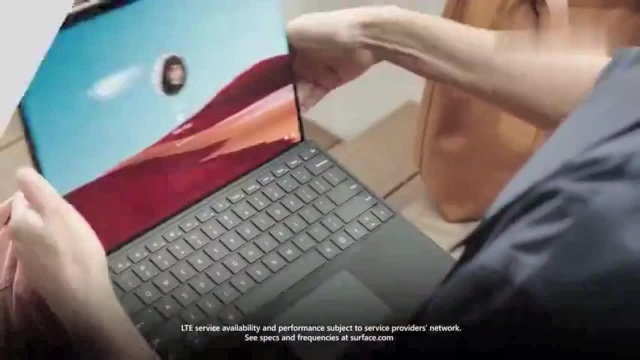 全天候网络连接,微软Surface Pro X平板电脑让你时刻在线