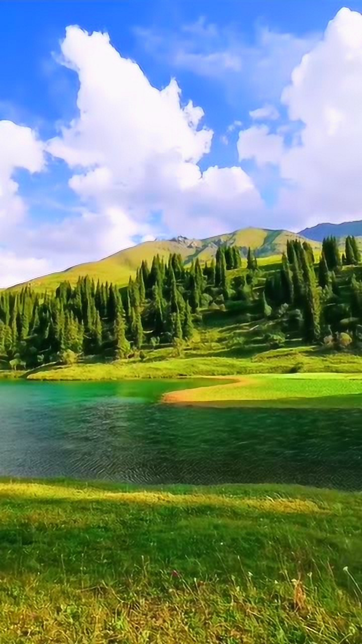 伊犁唐布拉仙女湖是天山仙女住的地方吗实在是太美