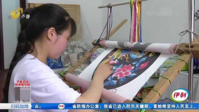 15岁开始学习刺绣 她遍访名师融合各派特色 一幅作品给20万都不卖