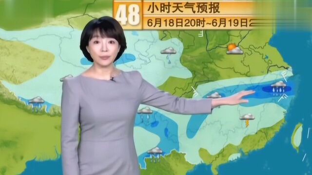 连续16天暴雨黄色预警!6月1820日,南方大面积暴雨+大暴雨!