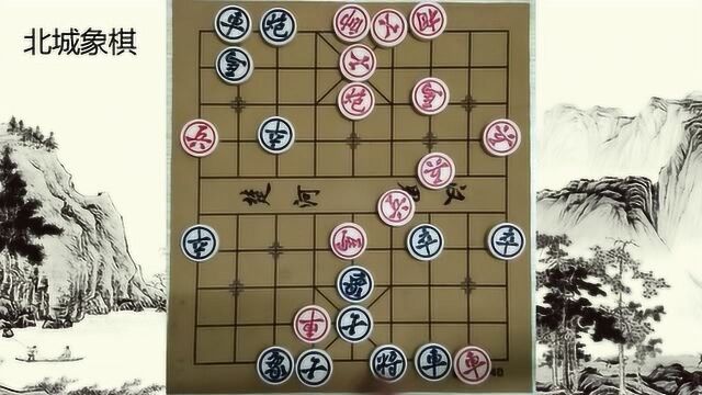 中国象棋:过河小卒很豪横,定式杀招起大作用