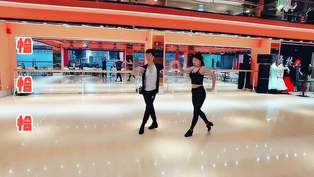 拉丁舞:恰恰双人套路教学_高清1080P在线观看平台_腾讯视频