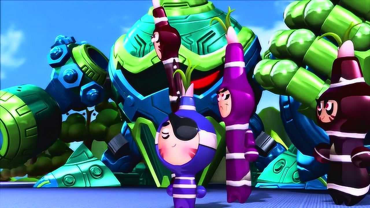 果宝特攻2:打败各大流派,四大恶贼靠忍术称霸武林!