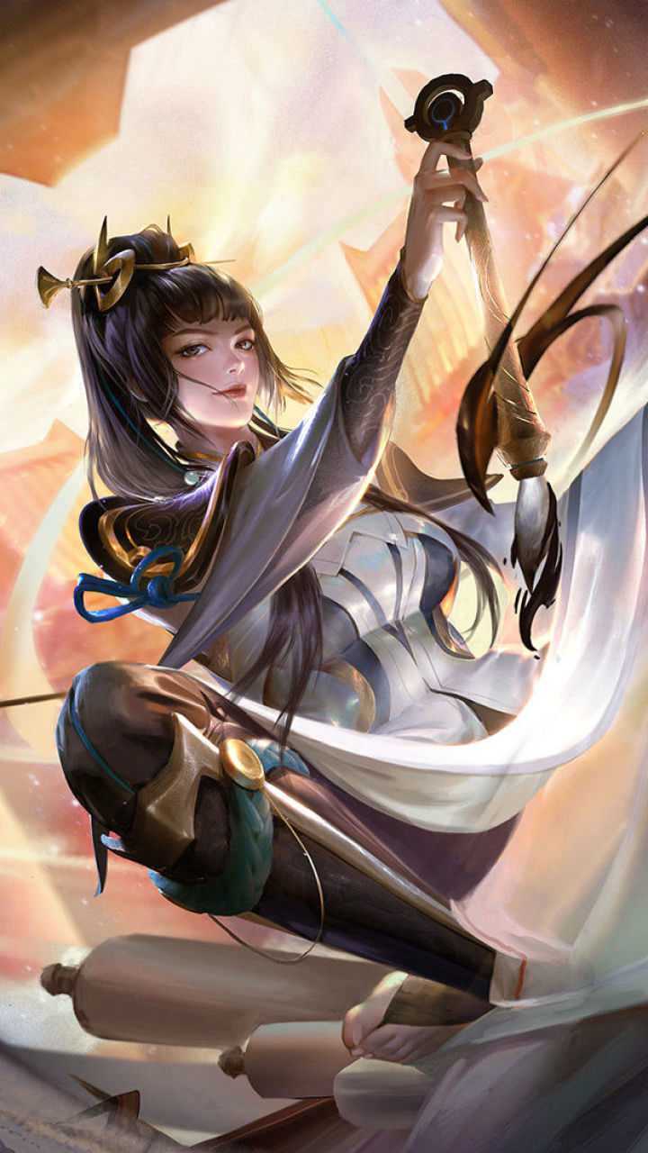 王者荣耀上官婉儿飞起来自己都不知道自己在哪系列