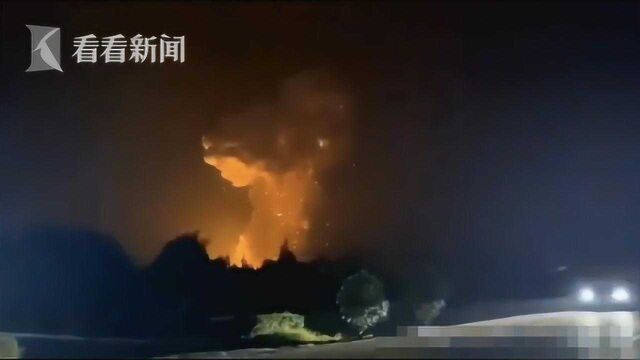 四川广汉花炮厂燃爆致6人受伤:三公里外玻璃震碎 卷帘门鼓包