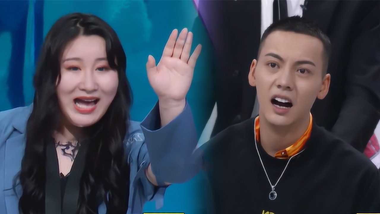 gagman丨锤娜丽莎在线模仿,一言一行爆笑全场,一旁的陈伟霆坐不住了