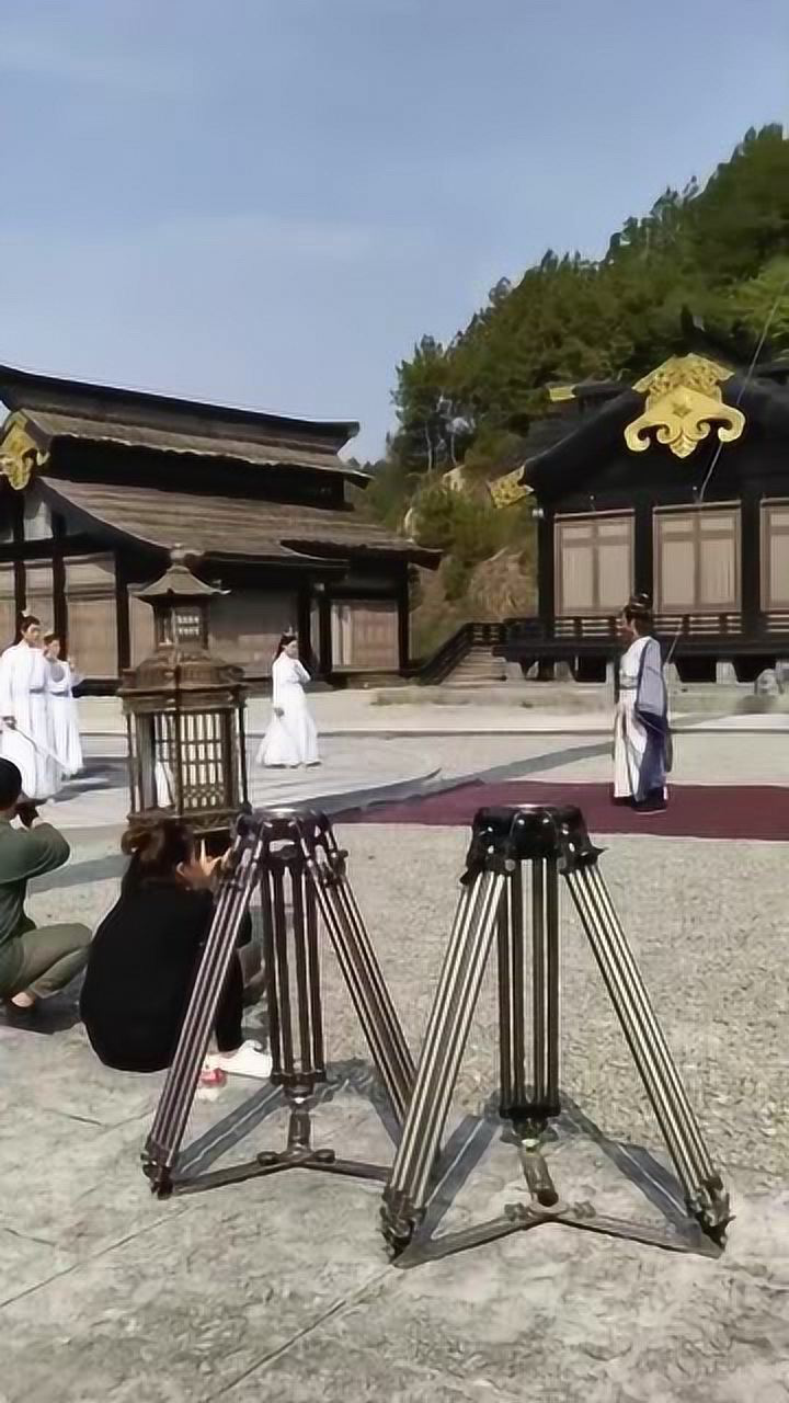 古装剧拍摄现场猜猜是哪一部剧