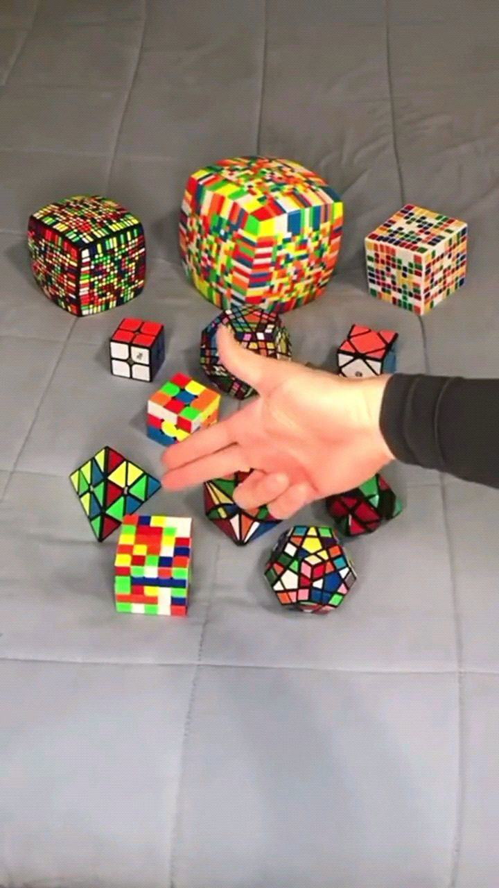这么多奇怪的魔方,你见过吗?