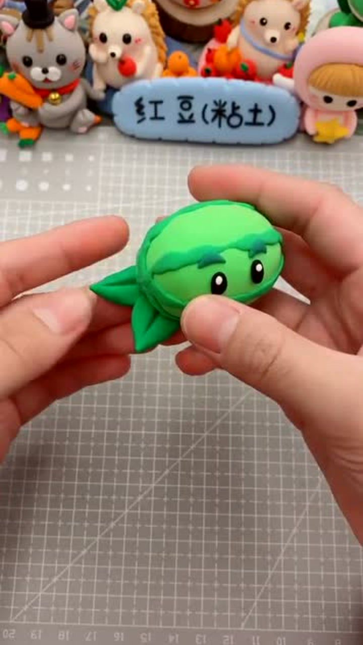 这是西瓜投手的粘土教程,植物大战僵尸你想让我做什么呢