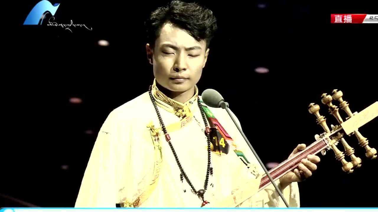 "民族团结"杯第七届扎木念弹唱大赛海南分赛区 14号选手