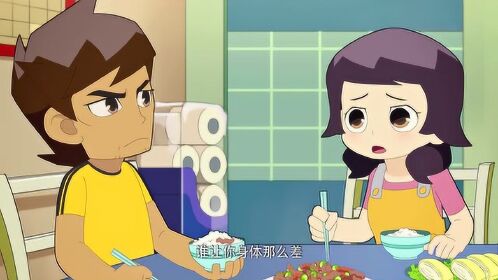 神奇阿呦:小米爸爸让小米少看电视多学习,让他省点心