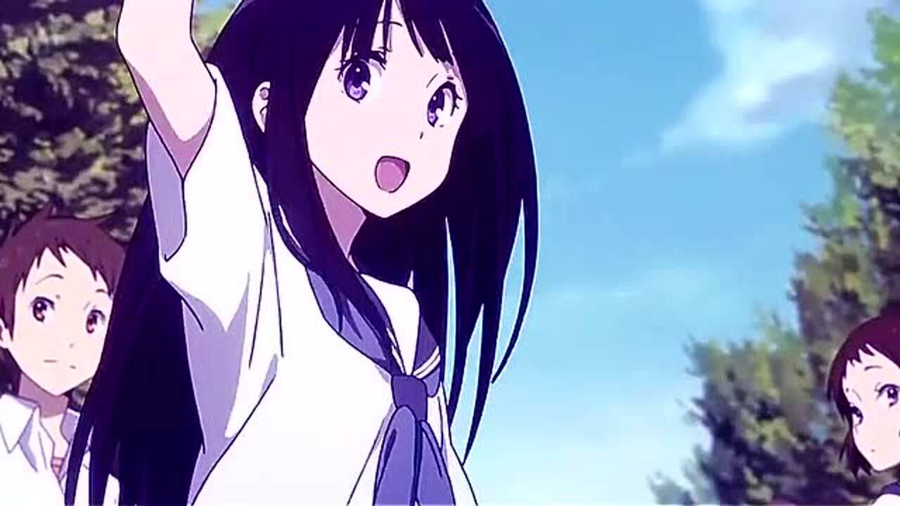 冰菓樱花色少女千反田