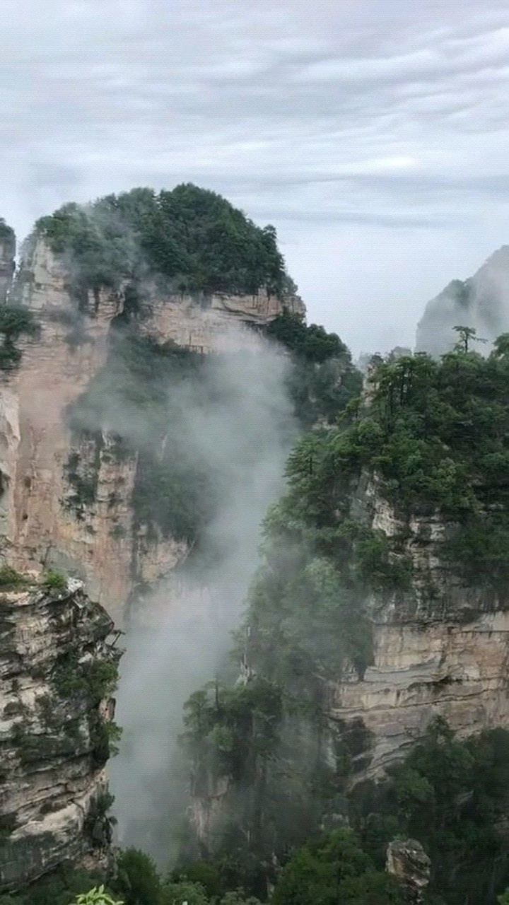 86版经典西游记中三打白骨精的取景地像是白骨精住的地方吗张家界风景